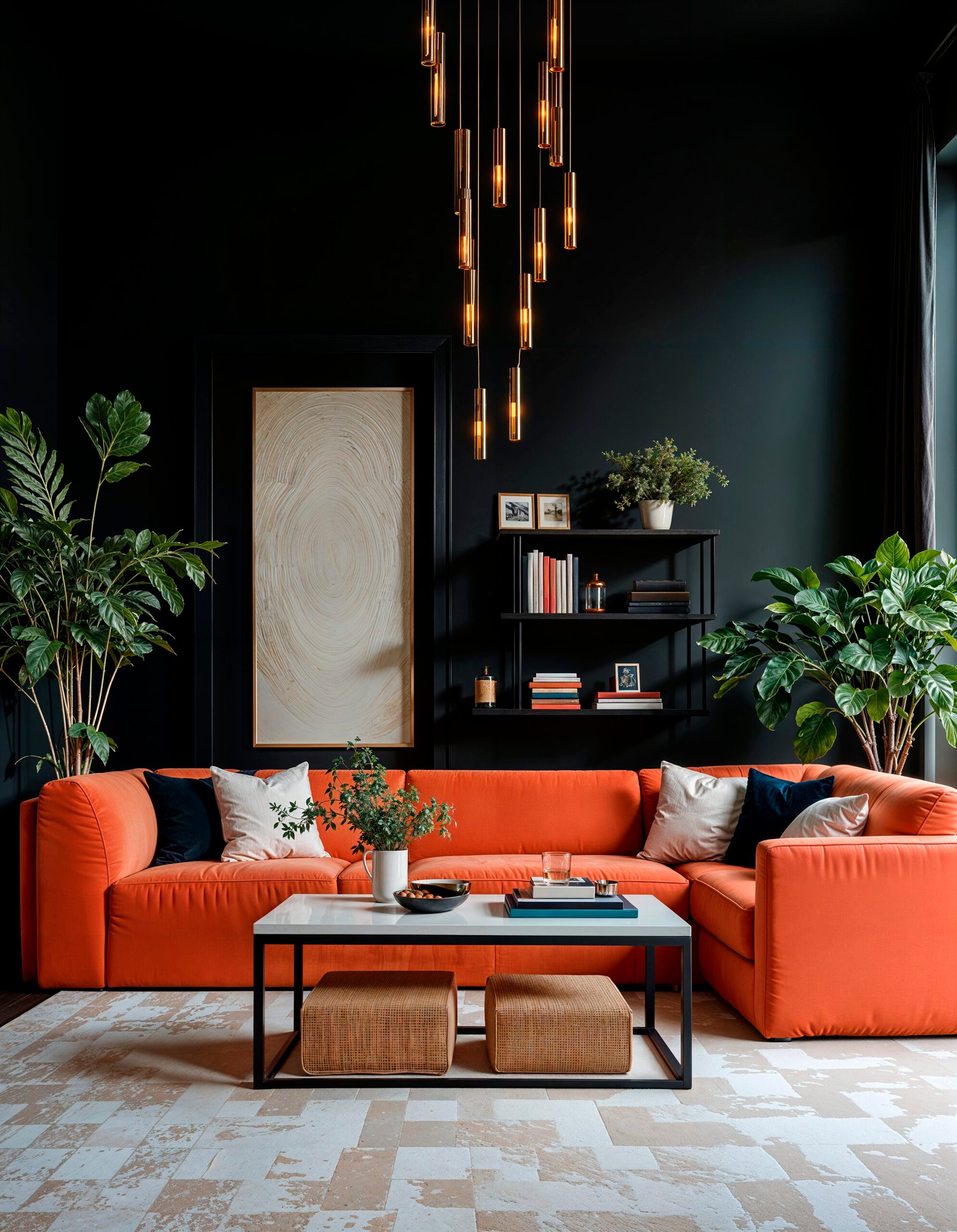 colorful pastel minimal interior design